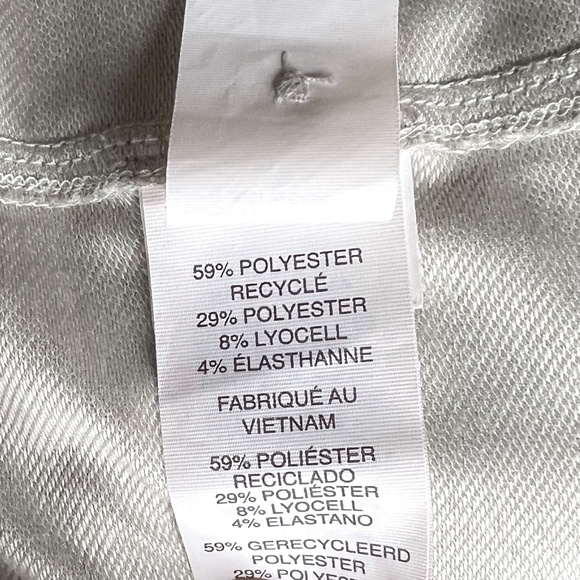 Vuori Knit Twill Performance Polo Gray Size Large - Picture 6 of 12